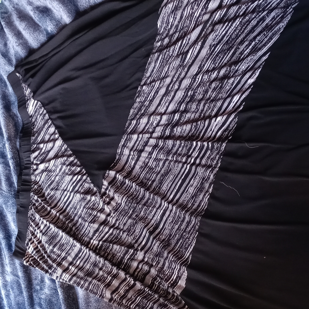 Long pleated skirt